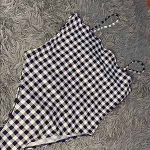 Shein Bodysuit ( Checkered )